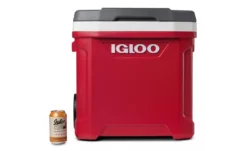 Koelbox Igloo Latitude 60 Roller Red 2021 -Kampeeruitrusting Winkel 00034749 p