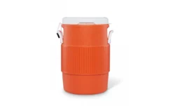 Koelbox Igloo 5 Gallon Seat Top Oranje Wit -Kampeeruitrusting Winkel 00042316 bk