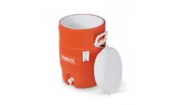 Koelbox Igloo 5 Gallon Seat Top Oranje Wit -Kampeeruitrusting Winkel 00042316 o