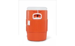 Koelbox Igloo 5 Gallon Seat Top Oranje Wit -Kampeeruitrusting Winkel 00042316 s1
