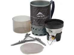 Gasstel MSR WindBurner Personal Stove System Black 1L (5-Delig)