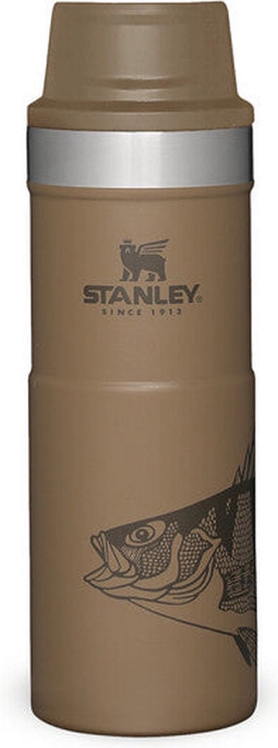 Thermosbeker Stanley The Trigger Action Travel Mug Tan Peter Perch 0,47L 3 Thermosbeker Stanley The Trigger Action Travel Mug Tan Peter Perch 0,47L