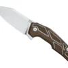 Vouwmes Fox Knives Phoenix Brown -Kampeeruitrusting Winkel 1 FO20FX 531TI20BR Large