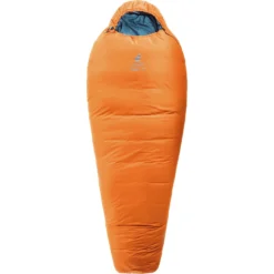 Slaapzak Deuter Orbit -5G SL Zip Left Mandarine Slate-Blue