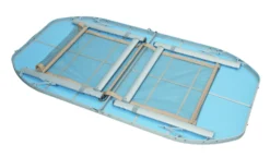 Tafel Bo-Camp Premium Ovaal Koffermodel (150x80 Cm) -Kampeeruitrusting Winkel 1404405 3