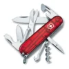 Zakmes Climber Transparant Rood Victorinox -Kampeeruitrusting Winkel 194225 victorinox climber rood transparant