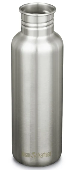 Reisfles Klean Kanteen Classic Brushed Stainless 800 Ml -Kampeeruitrusting Winkel 2 K27CPPS BS NC