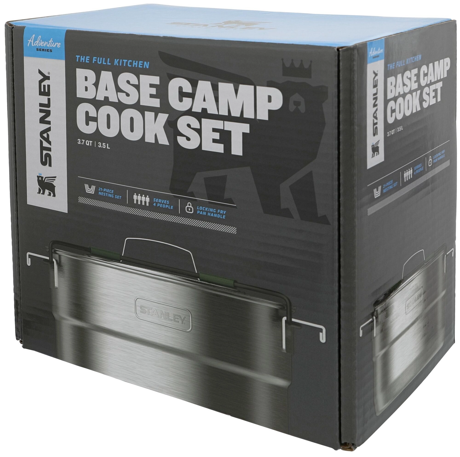 Campingset Stanley Base Camp Stainless Steel 3,5L 4 Campingset Stanley Base Camp Stainless Steel 3,5L - Afbeelding 2