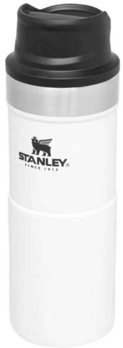 Thermosbeker Stanley The Trigger Action Travel Mug Polar 0,35L -Kampeeruitrusting Winkel 2 stanley trigger action travel mug 035l 2