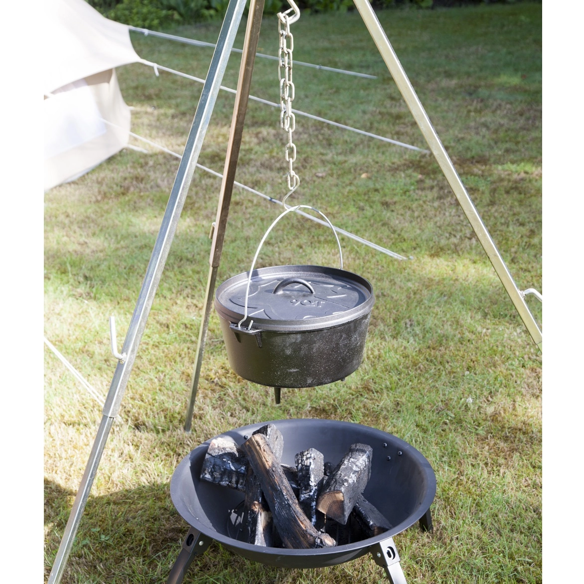 Braadpan Bo-Camp Urban Outdoor Dutch Oven 9QT 4 Braadpan Bo-Camp Urban Outdoor Dutch Oven 9QT - Afbeelding 2