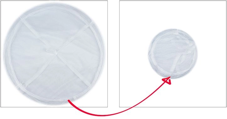 Klamboe Abbey Camp Lichtgewicht 2-Persoons Wit 4 Klamboe Abbey Camp Lichtgewicht 2-Persoons Wit - Afbeelding 2