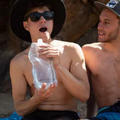 Waterfles Platypus Softbottle CC Multi 1 Liter -Kampeeruitrusting Winkel 3 09250 platy softbottle waves 01 1