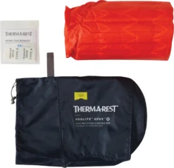 Slaapmat Thermarest ProLite Apex Heat Wave Regular 8 Slaapmat Thermarest ProLite Apex Heat Wave Regular -Kampeeruitrusting Winkel 3 13256 thermarest prolite apex heatwave regular contents