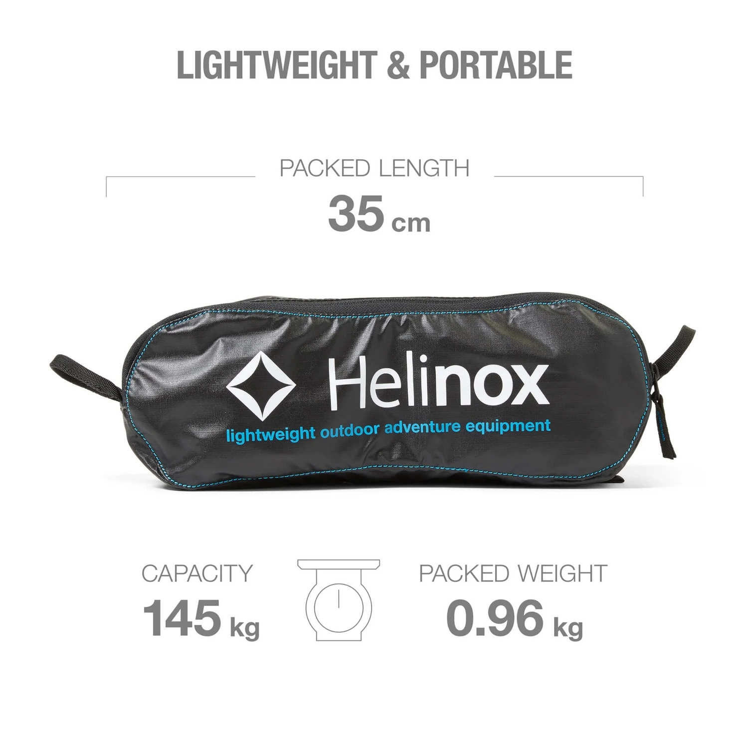 Campingstoel Helinox Chair One Blue Block 5 Campingstoel Helinox Chair One Blue Block - Afbeelding 3