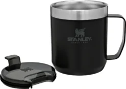 Thermosbeker Stanley The Legendary Camp Mug Matte Black 0,35L -Kampeeruitrusting Winkel 3 Large JPG The20Classic20Legendary20Camp20Mug2012oz20Matte20Black 3