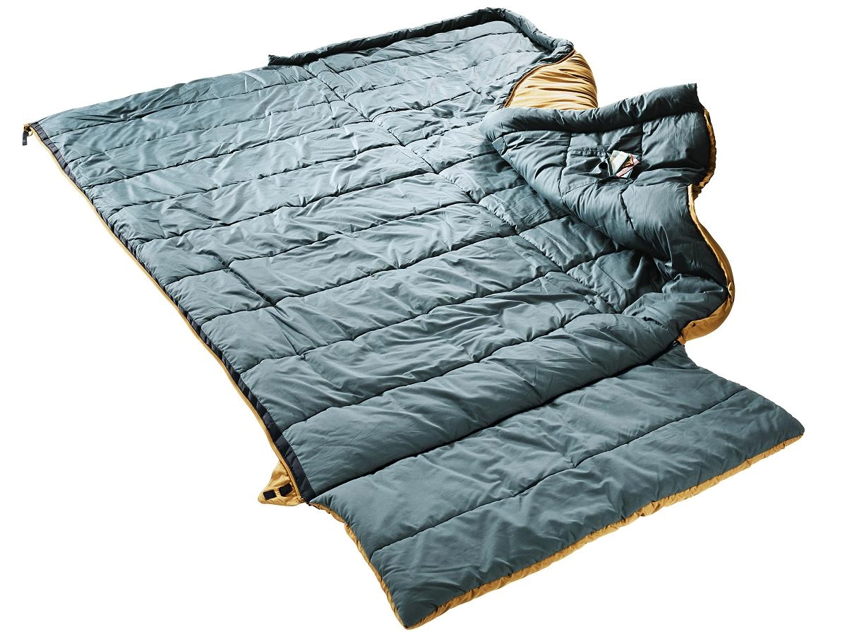 Slaapzak Deuter Orbit SQ -5G Zip Left Caramel Teal 4 Slaapzak Deuter Orbit SQ -5G Zip Left Caramel Teal - Afbeelding 2