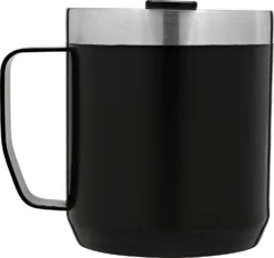 Thermosbeker Stanley The Legendary Camp Mug Matte Black 0,35L -Kampeeruitrusting Winkel 4 Large JPG The20Classic20Legendary20Camp20Mug2012oz20Matte20Black