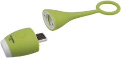 Zaklamp Rubytec Tetra USB Green -Kampeeruitrusting Winkel 4 RU41550 Tetra Green Open