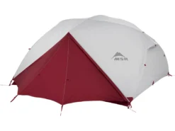 Tent MSR Elixir 4 Tent Gray V2 11 Tent MSR Elixir 4 Tent Gray V2 -Kampeeruitrusting Winkel 5 10313 msr elixir 4 grey fly door closed