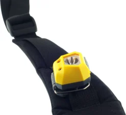 Hoofdlamp Rubytec Owl Mini Yellow -Kampeeruitrusting Winkel 5 Owl Shoulderstrap 2