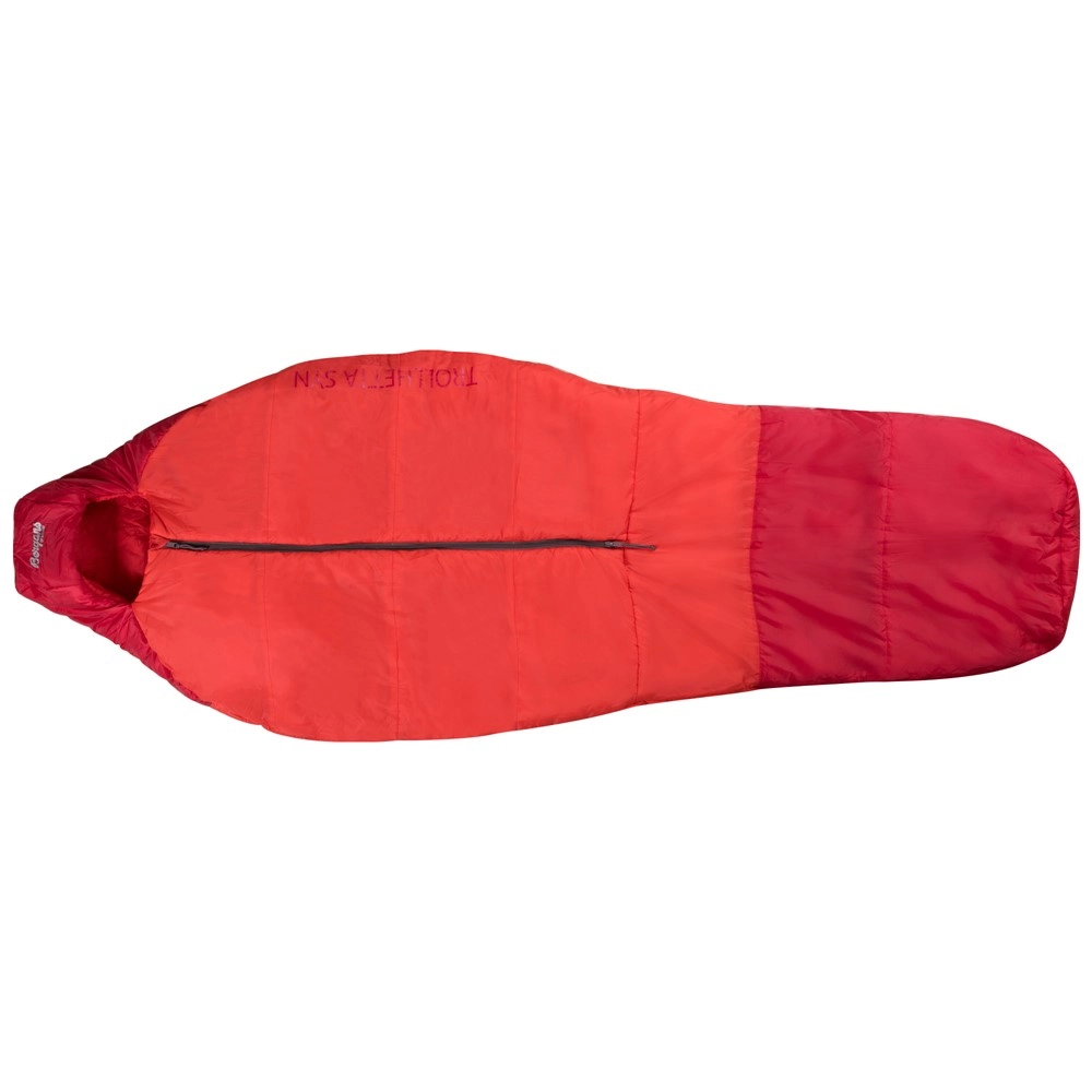Slaapzak Bergans Trollhetta Synt 800 Short Fire Red Red 3 Slaapzak Bergans Trollhetta Synt 800 Short Fire Red Red