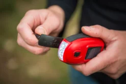 Zaklamp Rubytec Kao XL Swing Solar Red -Kampeeruitrusting Winkel 6 6 8