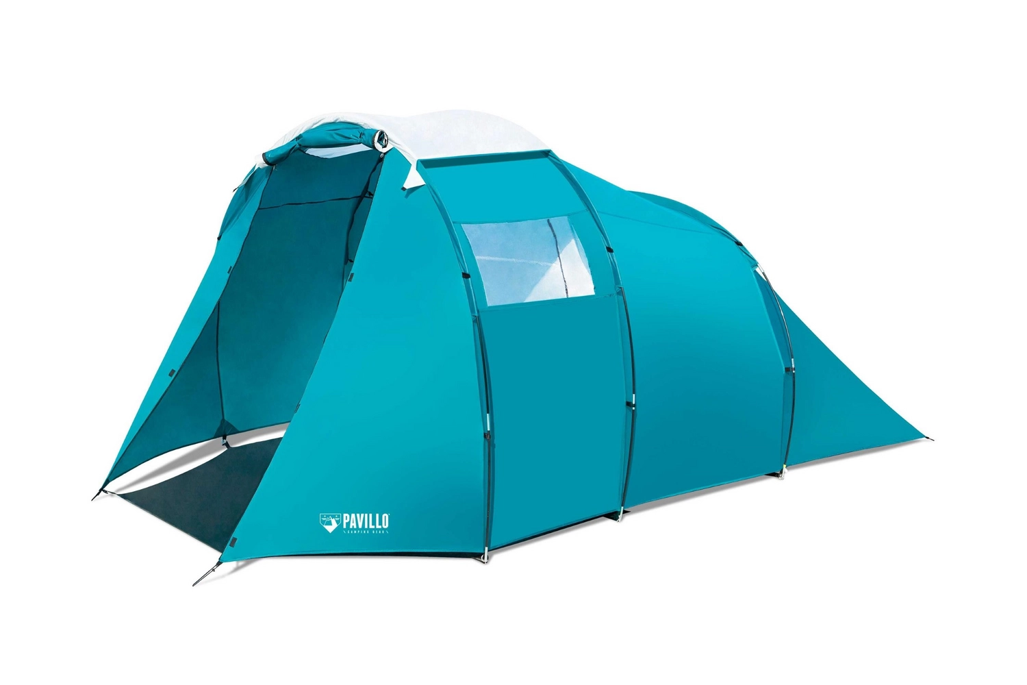 Tent Pavillo Family Dome X4 Voortent Blauw 3 Tent Pavillo Family Dome X4 Voortent Blauw