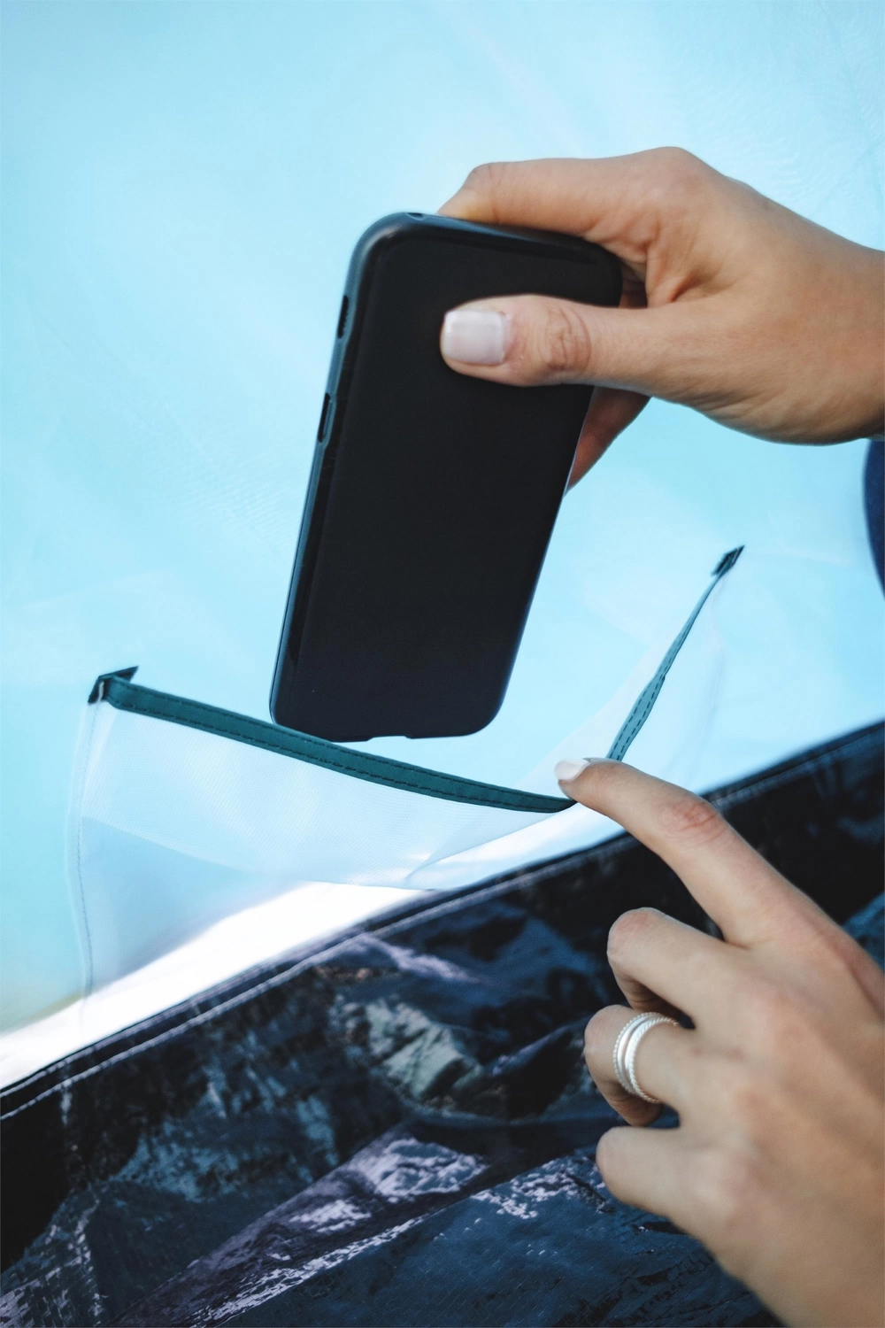 Tent Pavillo Family Dome X4 Voortent Blauw 5 Tent Pavillo Family Dome X4 Voortent Blauw - Afbeelding 3