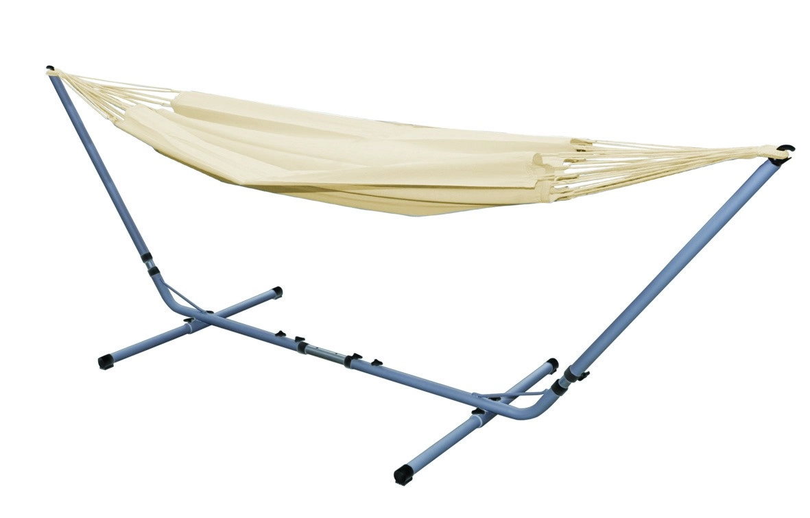Hangmat Bo-Garden Rumba Ecru 4 Hangmat Bo-Garden Rumba Ecru - Afbeelding 2