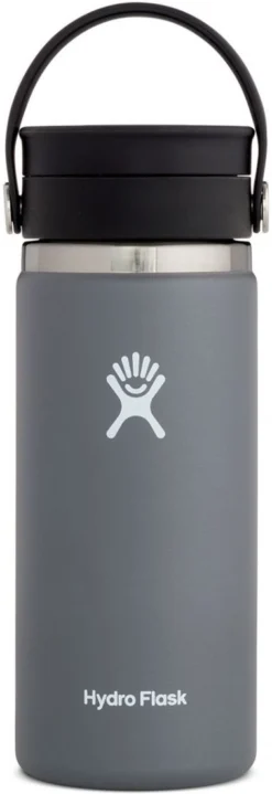 Thermosfles Hydro Flask Wide Mouth Flex Sip Lid Stone 473 Ml