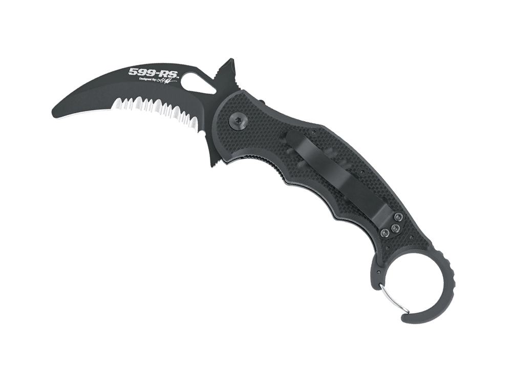 Vouwmes Fox Knives Mini Karambit Rescue Black 3 Vouwmes Fox Knives Mini Karambit Rescue Black
