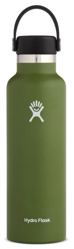 Thermosfles Hydro Flask Standard Mouth Flex Cap Olive 621 Ml