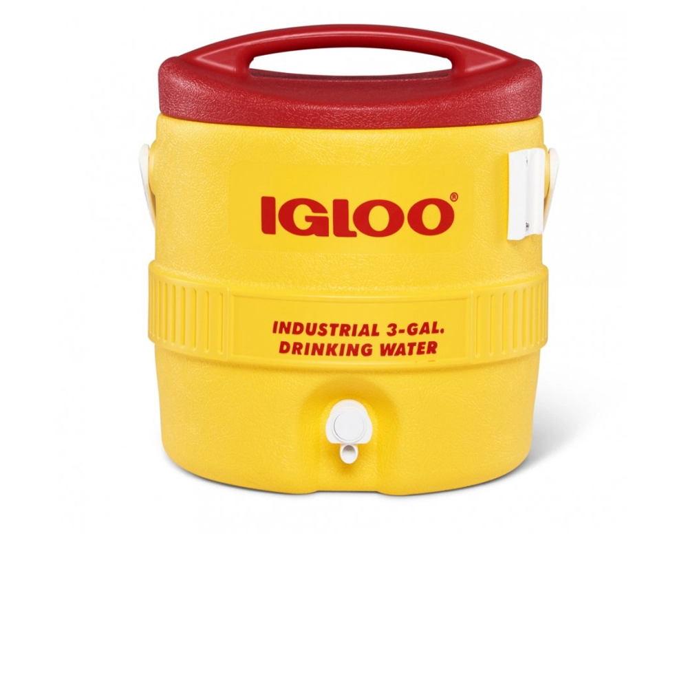 Koelbox Igloo 3 Gallon 400Series Geel Rood Wit 3 Koelbox Igloo 3 Gallon 400Series Geel Rood Wit