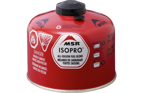 Gasfles MSR IsoPro Canister Europe 227g 3 Gasfles MSR IsoPro Canister Europe 227g