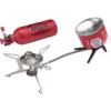 Gasstel MSR WhisperLite Universal Stove -Kampeeruitrusting Winkel MSR WLU Canister PRTN