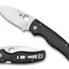 Vouwmes Spyderco Shaman Black -Kampeeruitrusting Winkel SP20C229GP Large