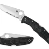 Vouwmes Spyderco Endura 4 Serrated Black 2 Vouwmes Spyderco Endura 4 Serrated Black -Kampeeruitrusting Winkel SP C10PSBK Large