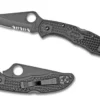 Vouwmes Spyderco Delica 4 PS Black 1 Vouwmes Spyderco Delica 4 PS Black -Kampeeruitrusting Winkel SP C11PSBBK