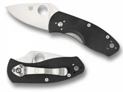 Vouwmes Ambitious PE Zwart Spyderco