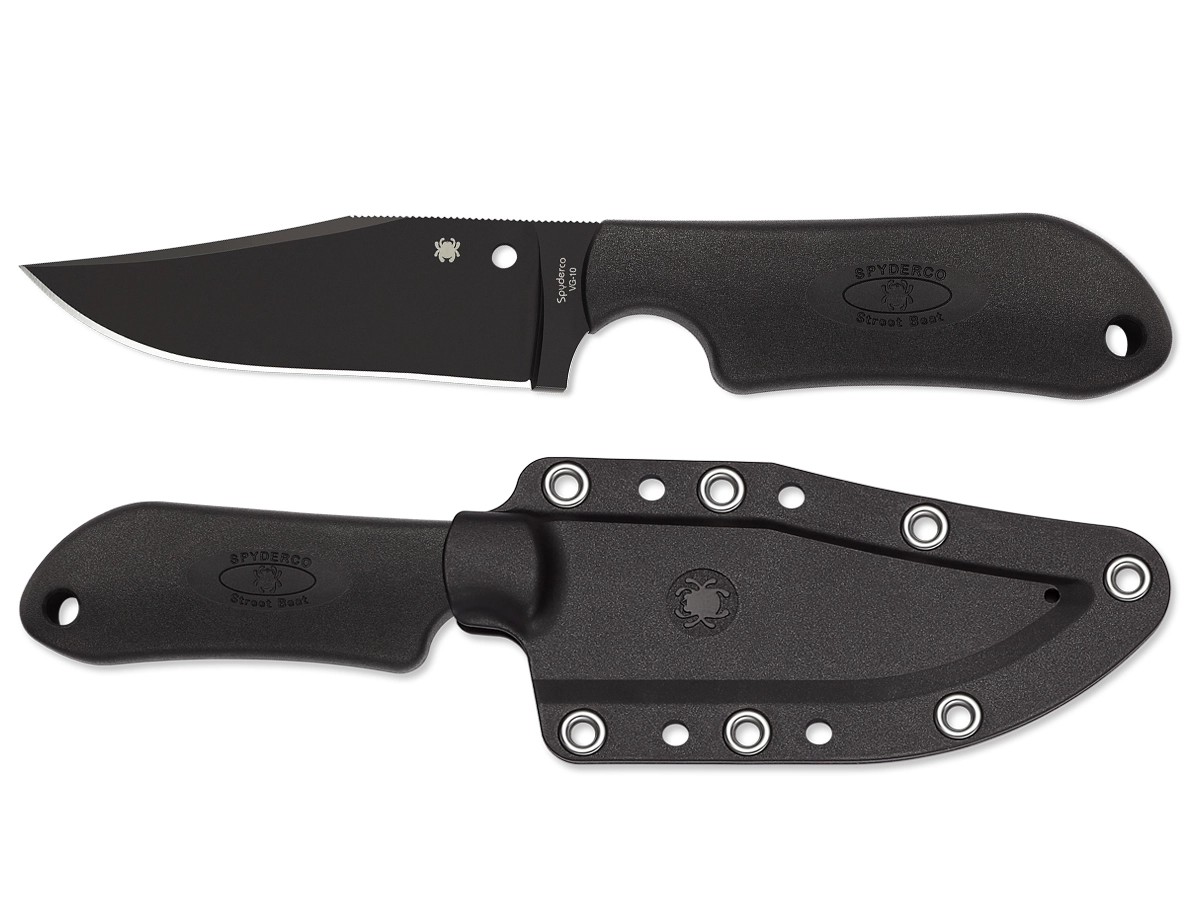 Survivalmes Spyderco Street Beat Black Blade 3 Survivalmes Spyderco Street Beat Black Blade