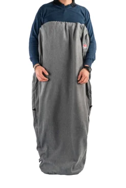 Slaapzak Grüezi Feater The Feet Heater Grey Melange -Kampeeruitrusting Winkel gruezi bag heizdecke feater the feet heater grey melange 3045 detail08