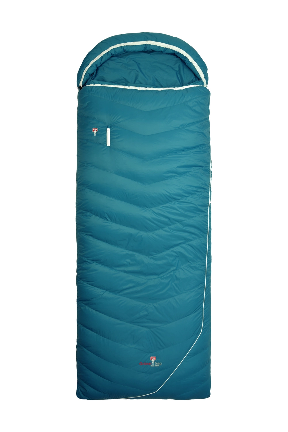 Slaapzak Grüezi Biopod DownWool Subzero Comfort Rechts Autumn Blue 3 Slaapzak Grüezi Biopod DownWool Subzero Comfort Rechts Autumn Blue