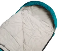 Slaapzak Grüezi Biopod Wolle Goas Comfort Links Dark Petrol -Kampeeruitrusting Winkel gruezi bag schlafsack biopod wolle goas comfort 9300 9301 detail05