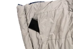 Slaapzak Grüezi Biopod Wolle Murmeltier Comfort XXL Rechts Night Blue -Kampeeruitrusting Winkel gruezi bag schlafsack biopod wolle murmeltier comfort xxl 9310 9311 detail06