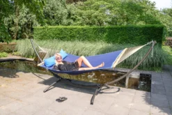 Hangmat Tropilex Double American Blue -Kampeeruitrusting Winkel hammock american blue 6000