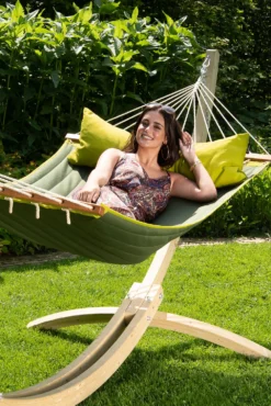 Hangmat Tropilex Double American Green 12 Hangmat Tropilex Double American Green -Kampeeruitrusting Winkel hammock american green 6004