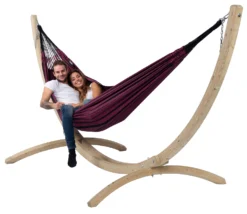 Hangmat Tropilex Family Black Edition Rose -Kampeeruitrusting Winkel hammock black edition rose 53