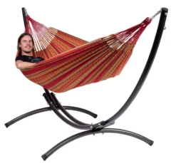 Hangmat Tropilex Double Chill Happy -Kampeeruitrusting Winkel hammock chill happy 30