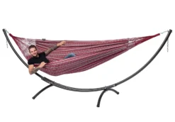 Hangmat Tropilex Double Comfort Bordeaux -Kampeeruitrusting Winkel hammock comfort bordeaux 51