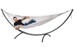 Hangmat Tropilex Double Comfort Pearl -Kampeeruitrusting Winkel hammock comfort pearl 53